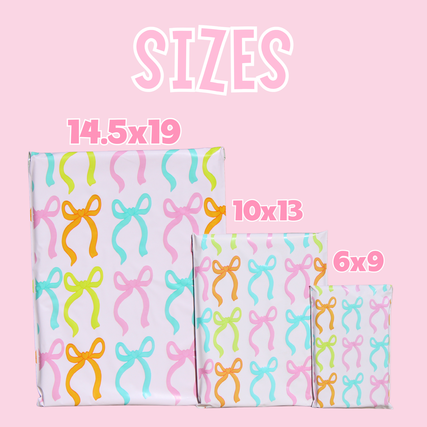 6 x 9 Pretty Poly Mailers