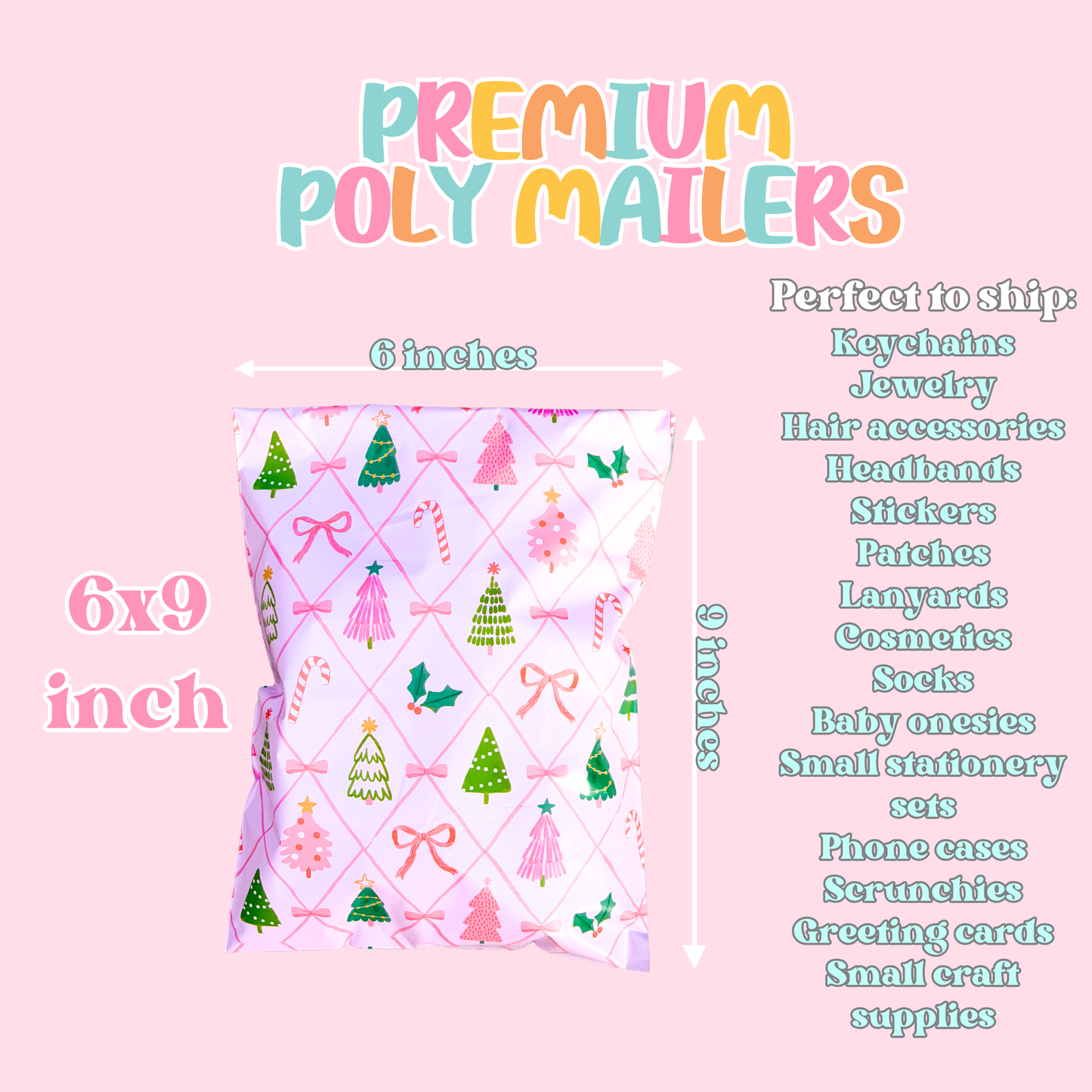6 x 9" Poly Mailers