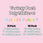 Variety Pack Poly Mailers - Set of 18 or 36