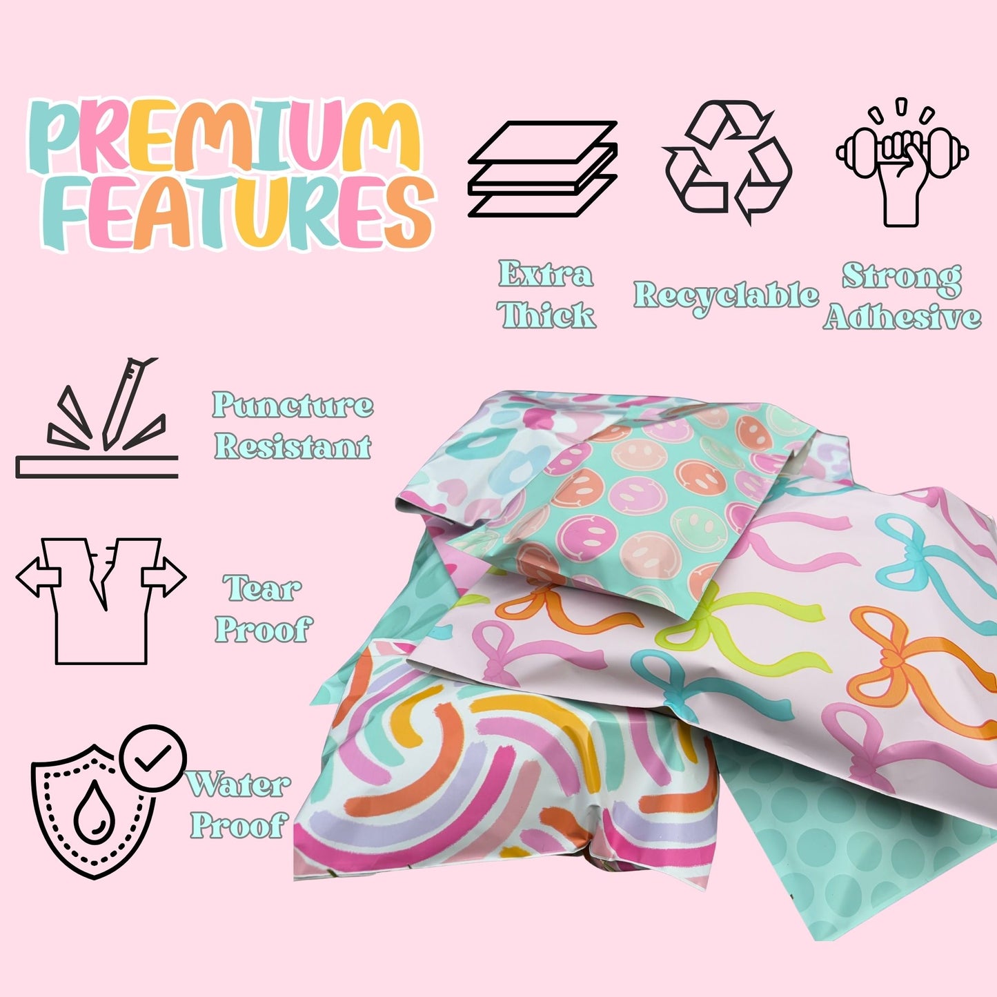 14.5 x 19" Poly Mailers